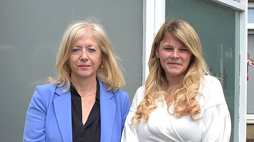 Liz Jarvis and Paris Shears 